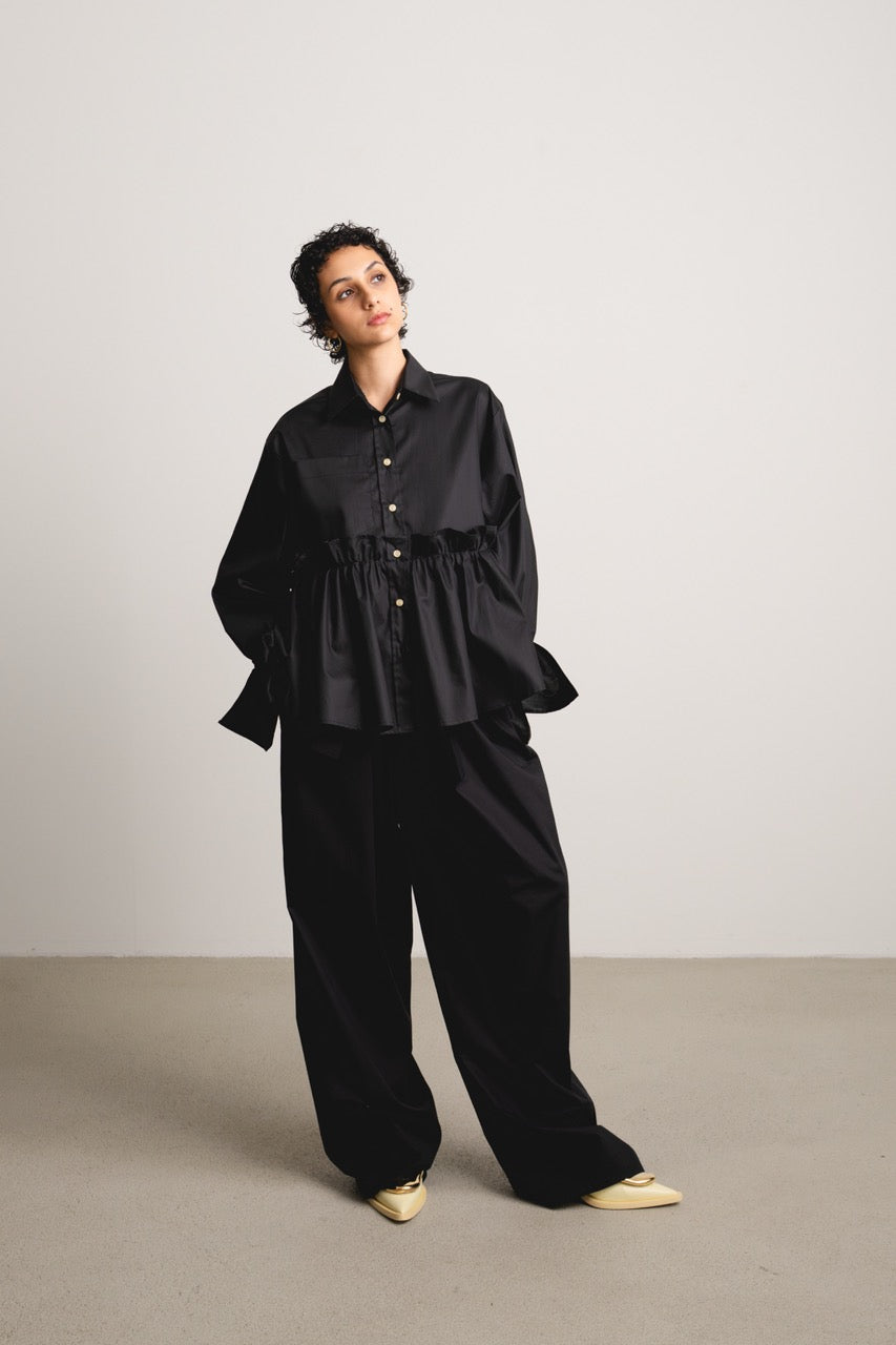 Ruffled Pants "KUSH" / eclipse