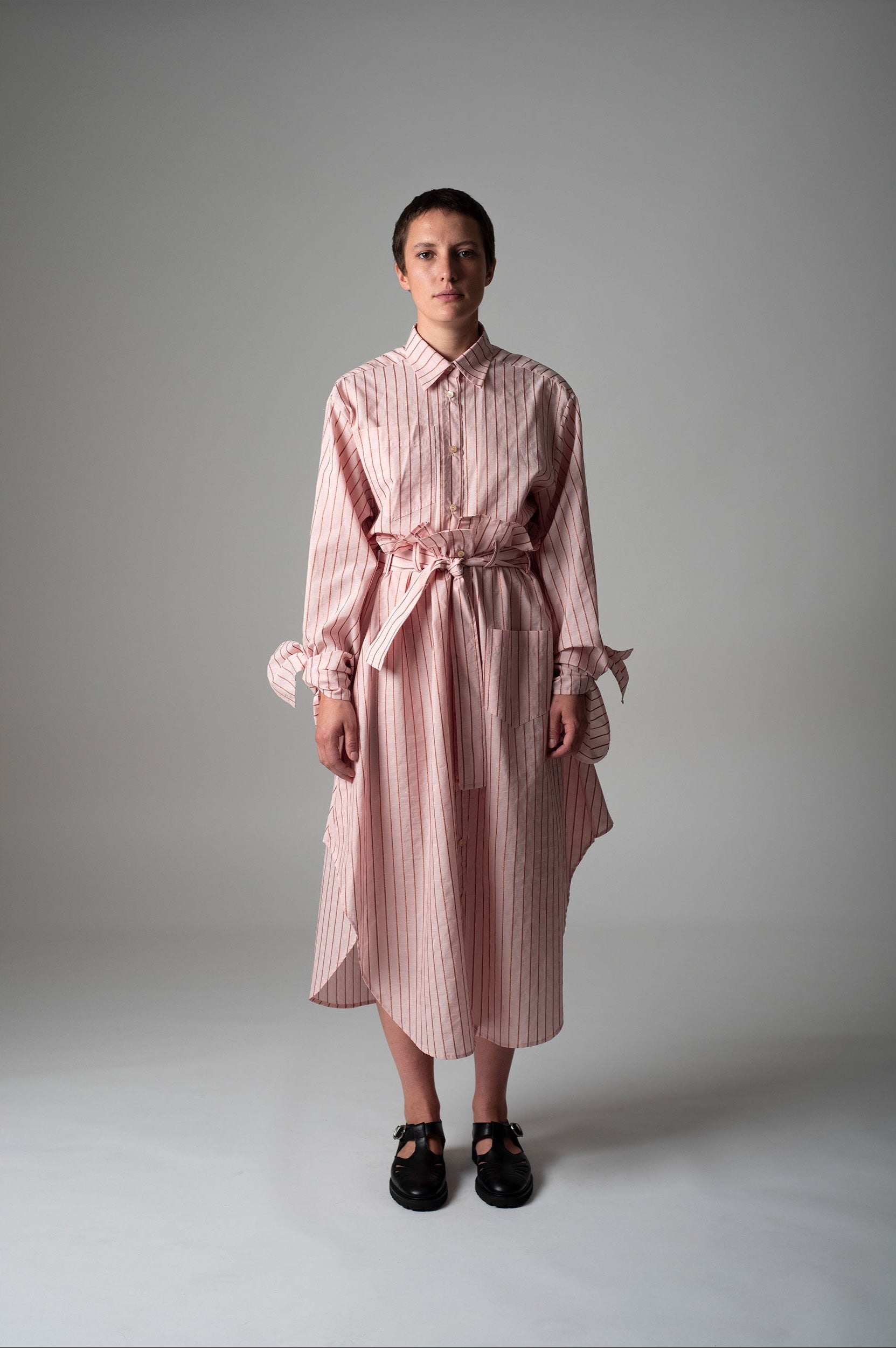 rock baumwolle gestreift rosa unisex faire Produktion