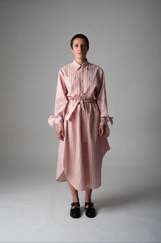 rock baumwolle gestreift rosa unisex faire Produktion