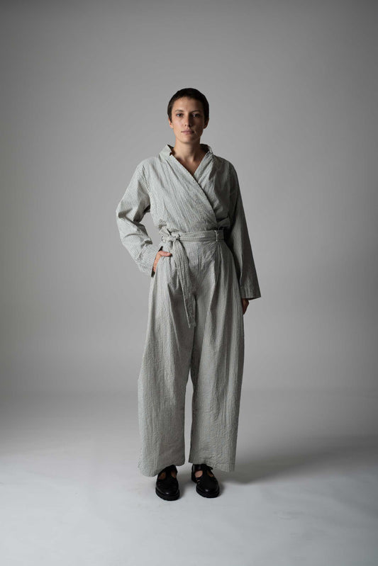 hose weiß grau gemustert Baumwolle unisex faire Produktion