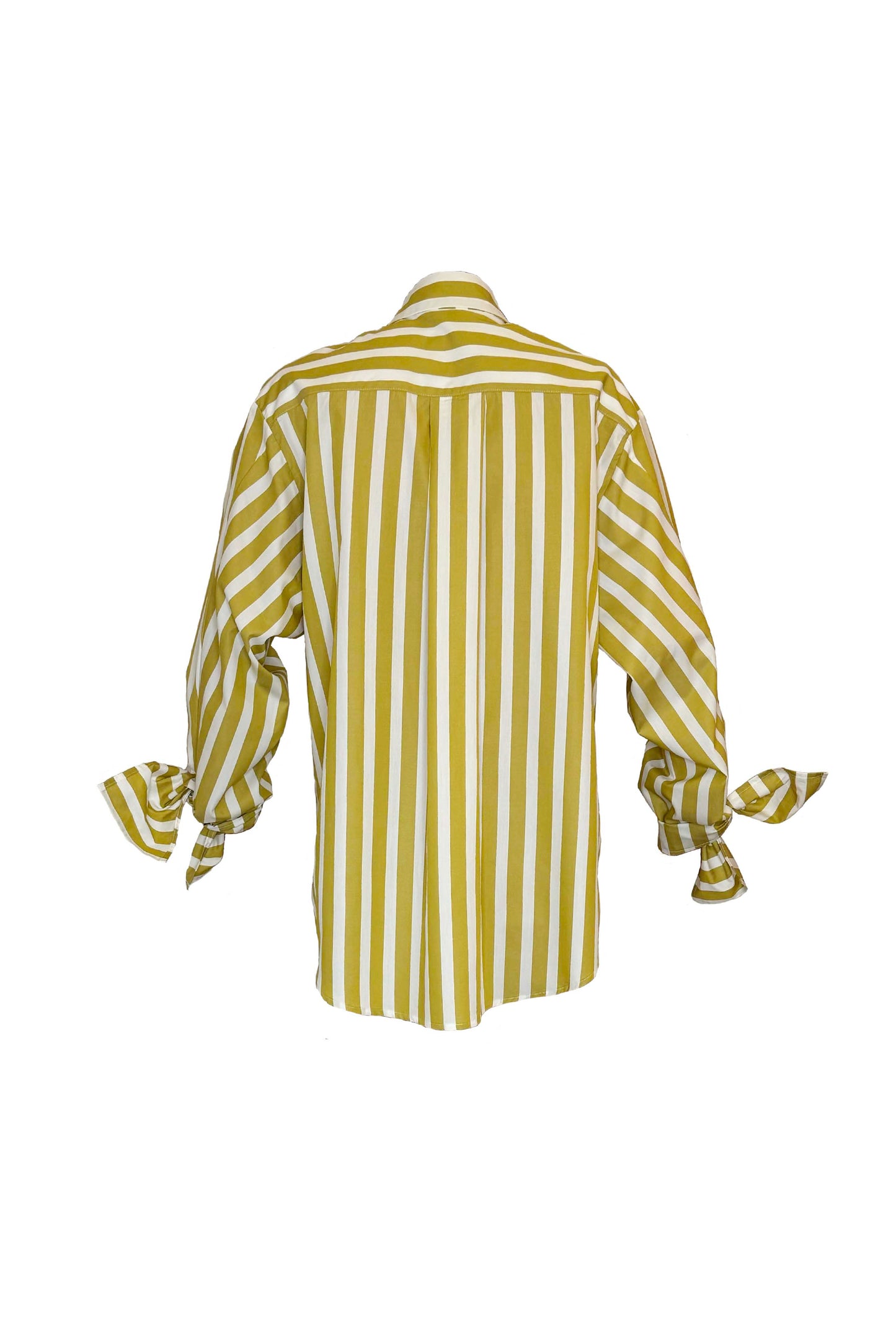 Bow Sleeve Shirt DAWN / golden kiwi stripe