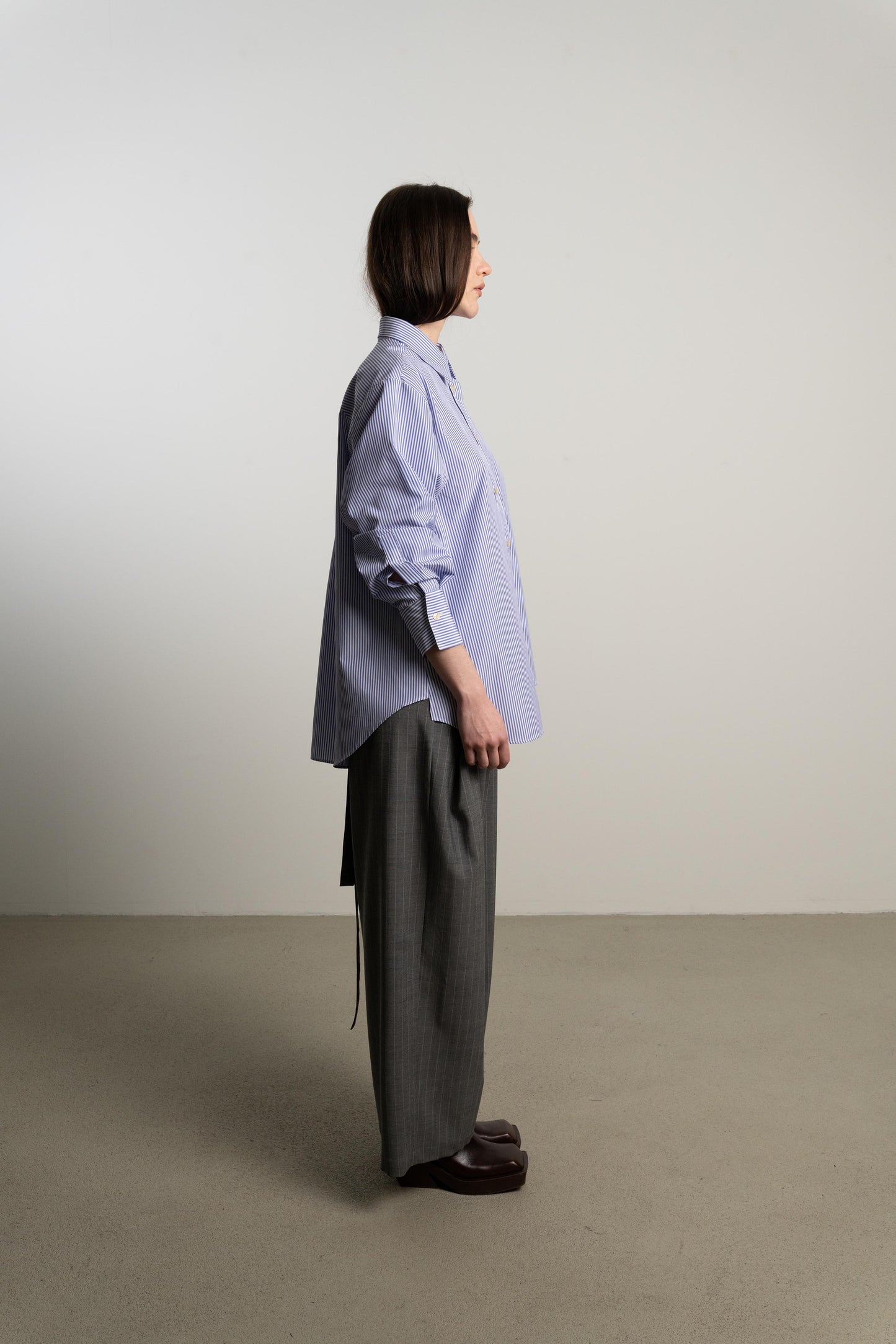 Wavy Yoke Shirt DREAM / sail stripe