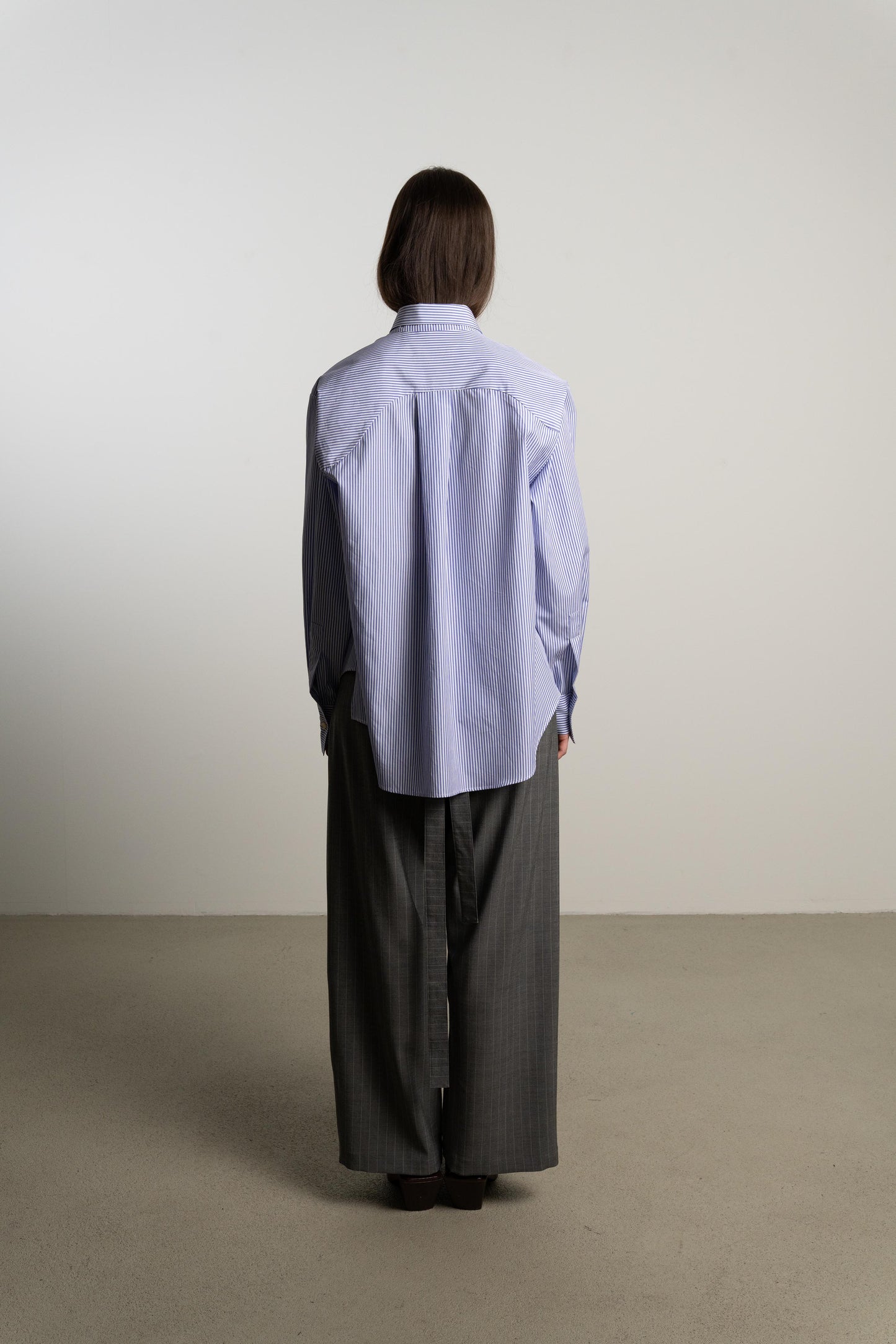 Wavy Yoke Shirt DREAM / sail stripe