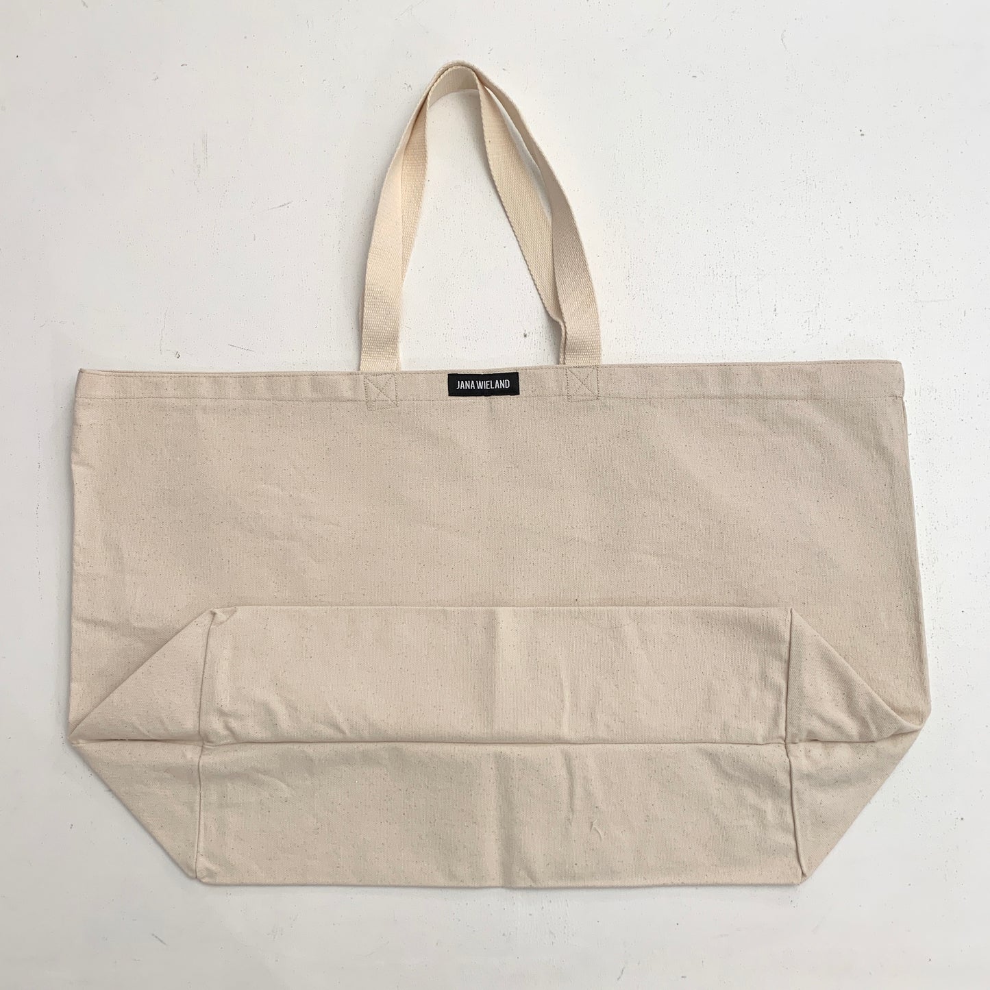 Beach Bag / raw cotton canvas