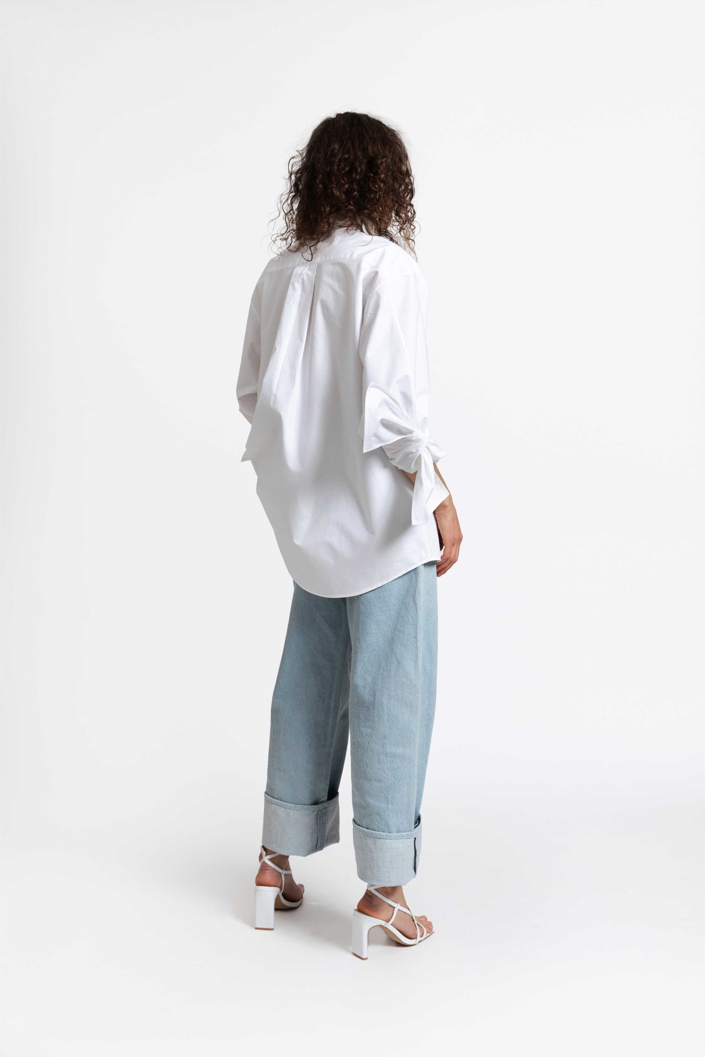 Bow Sleeve Shirt DAWN / paper