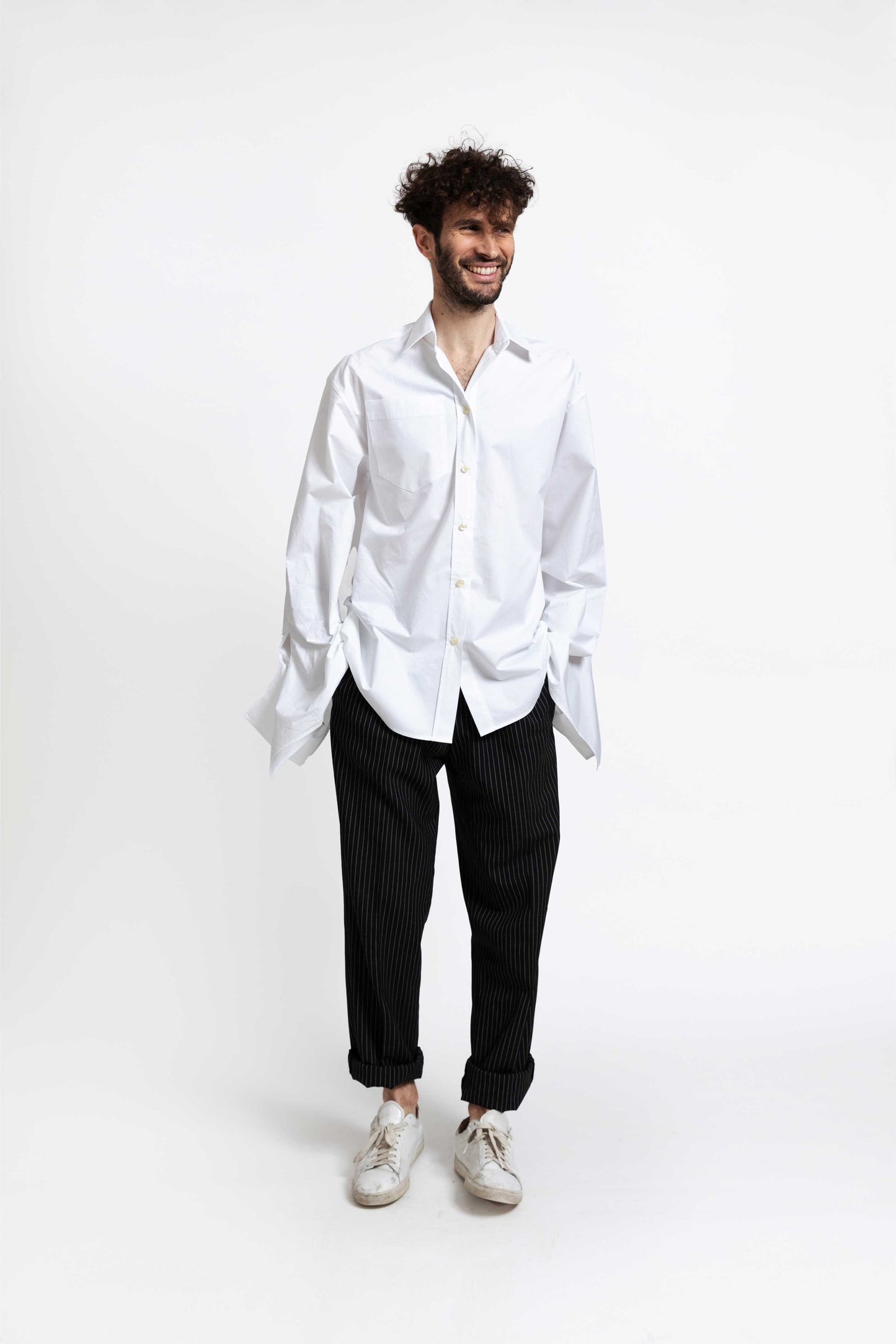 Bow Sleeve Shirt DAWN / paper