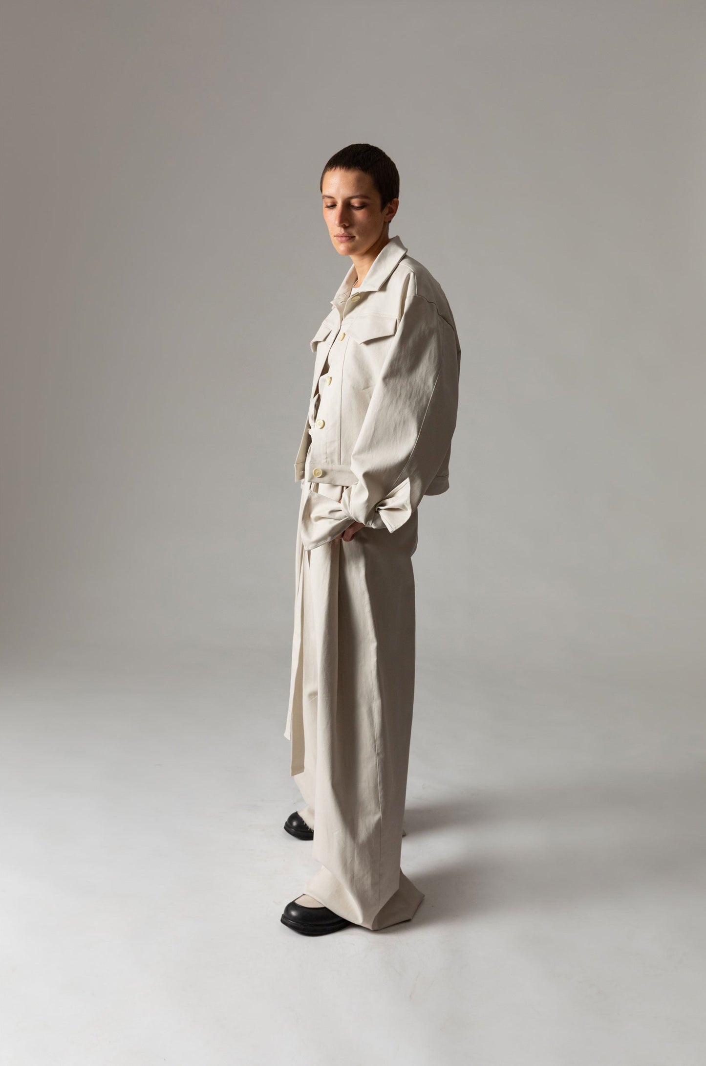 Palazzo Pants ONO / heavy chalk