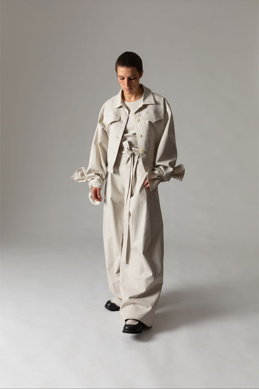 Palazzo Pants ONO / heavy chalk