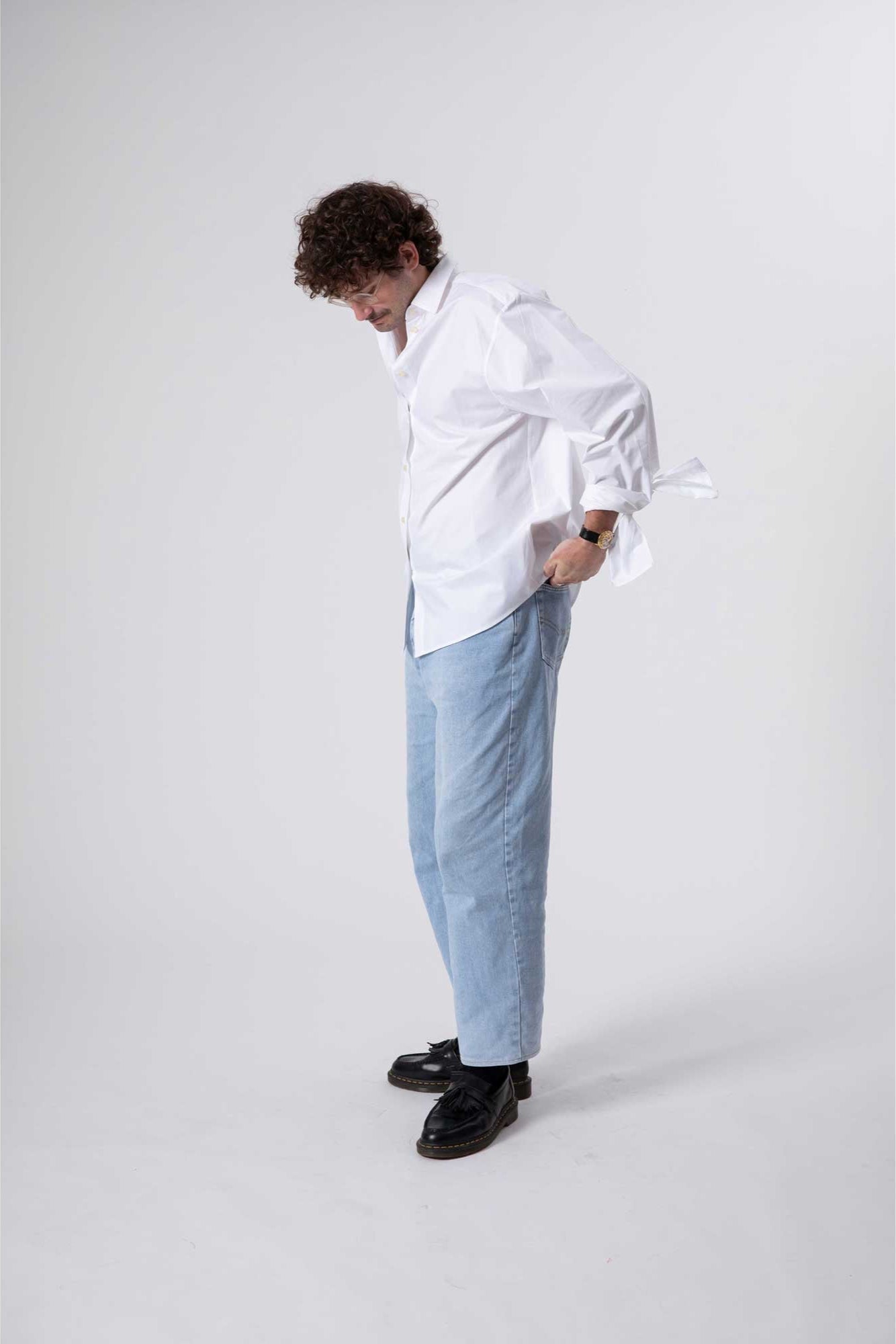 Bow Sleeve Shirt DAWN / paper