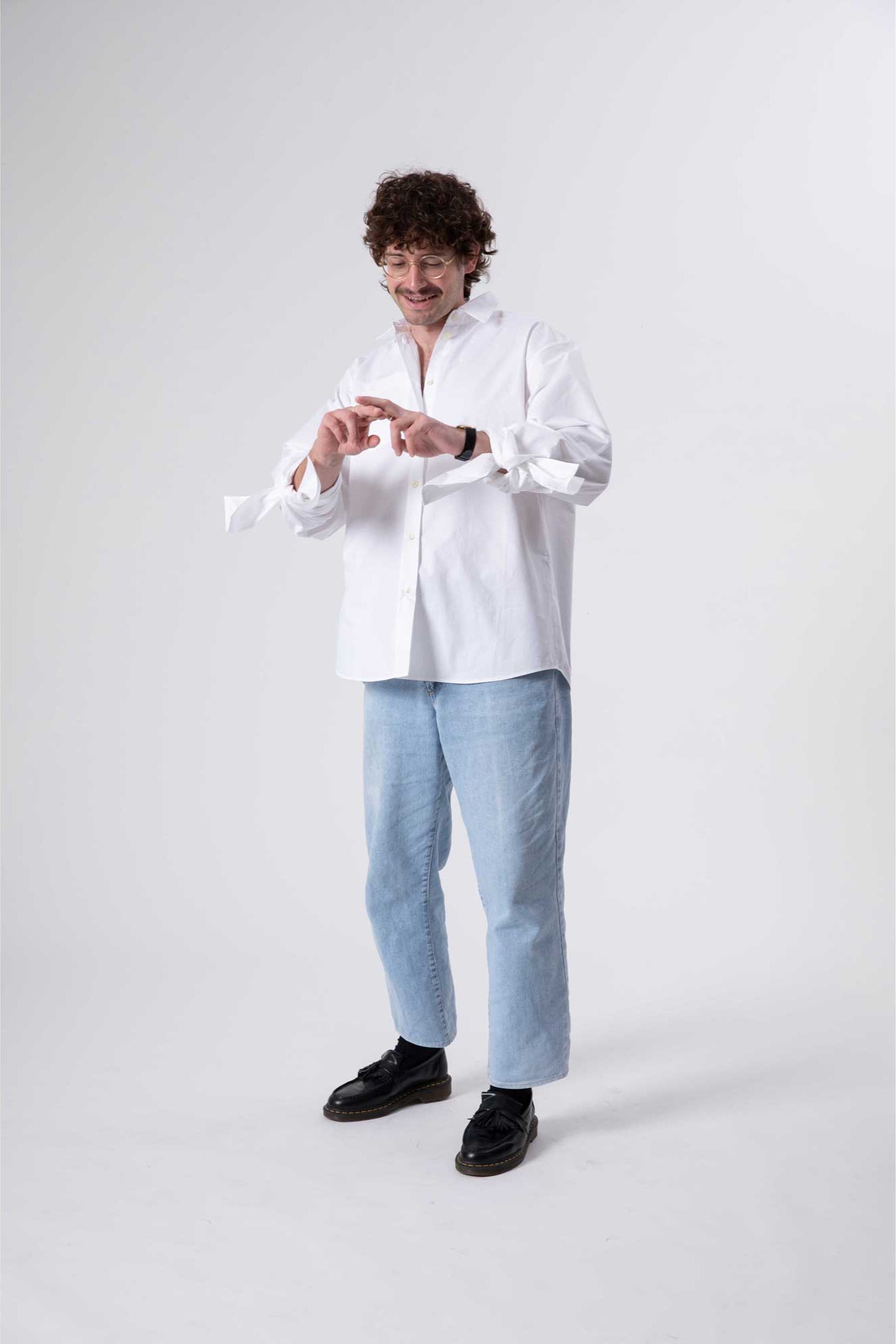 Bow Sleeve Shirt DAWN / paper