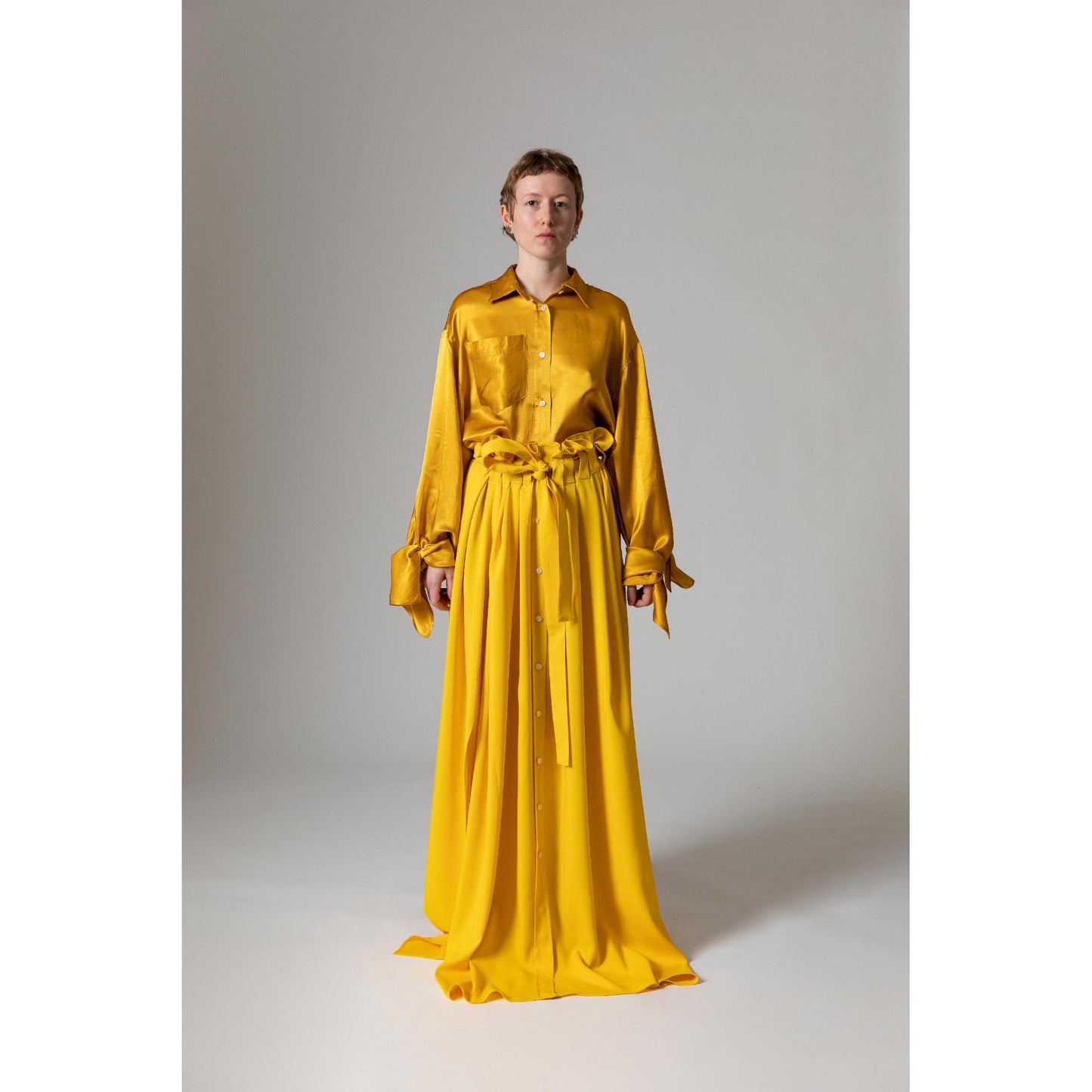 Shirt Skirt Long Fluid / sun shower