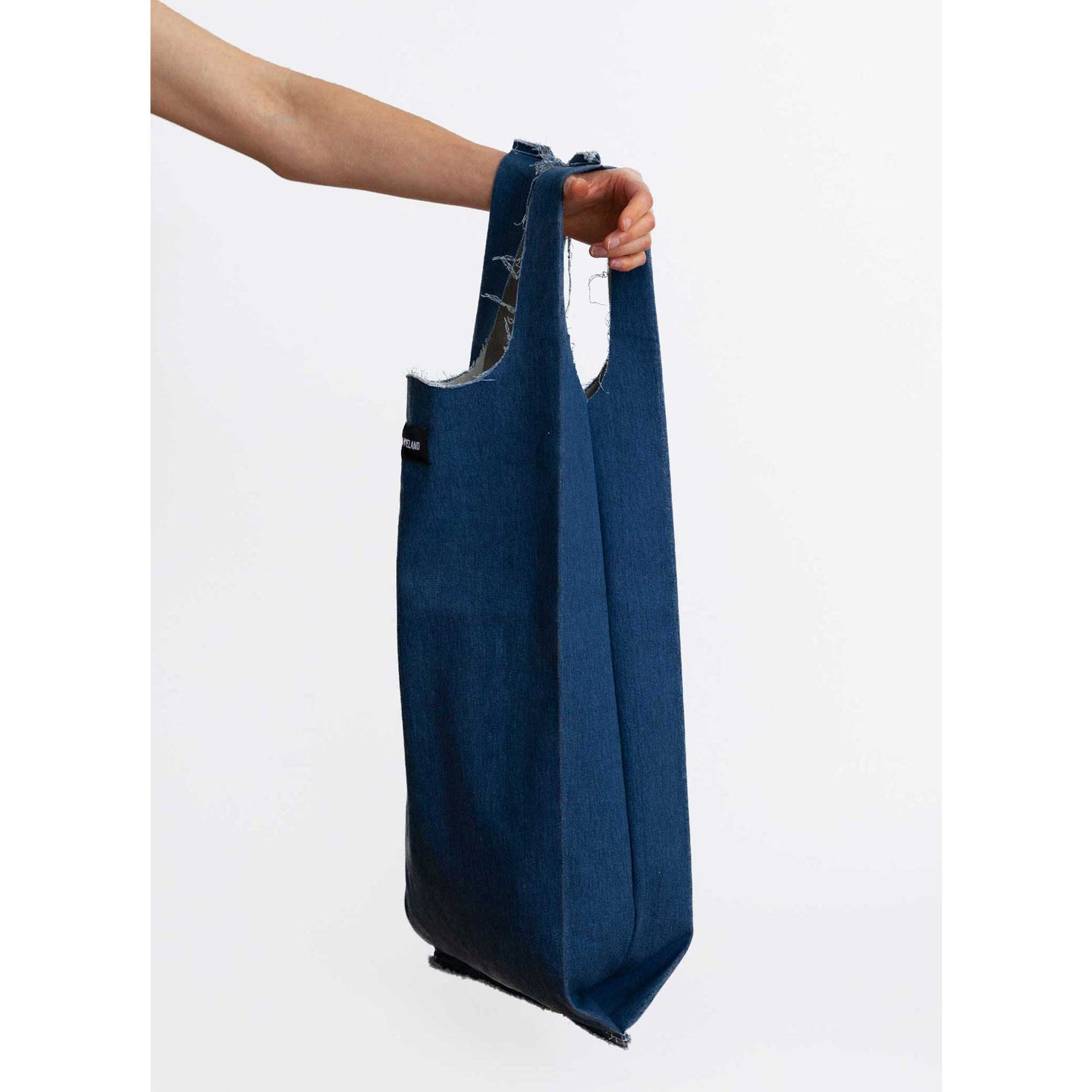 tasche denim blau baumwolle unisex faire Produktion