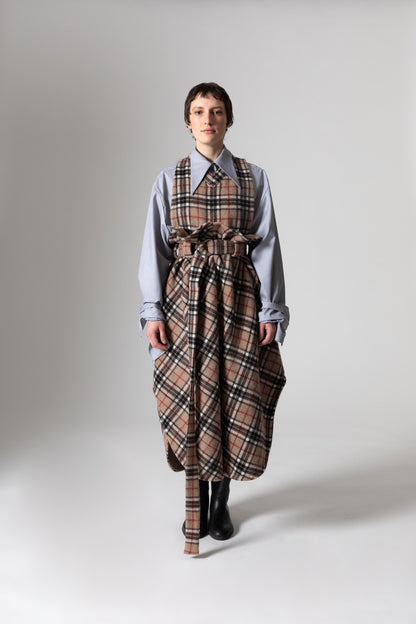 Shirt Skirt Blanket WILMA / brbry check