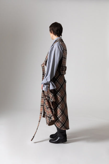 Shirt Skirt Blanket WILMA / brbry check