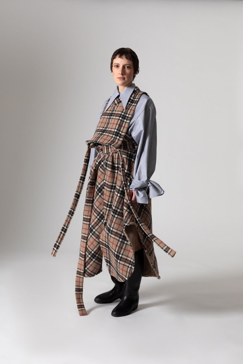 Shirt Skirt Blanket WILMA / brbry check