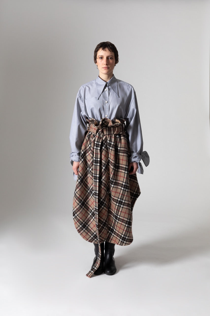 Shirt Skirt Blanket WILMA / brbry check