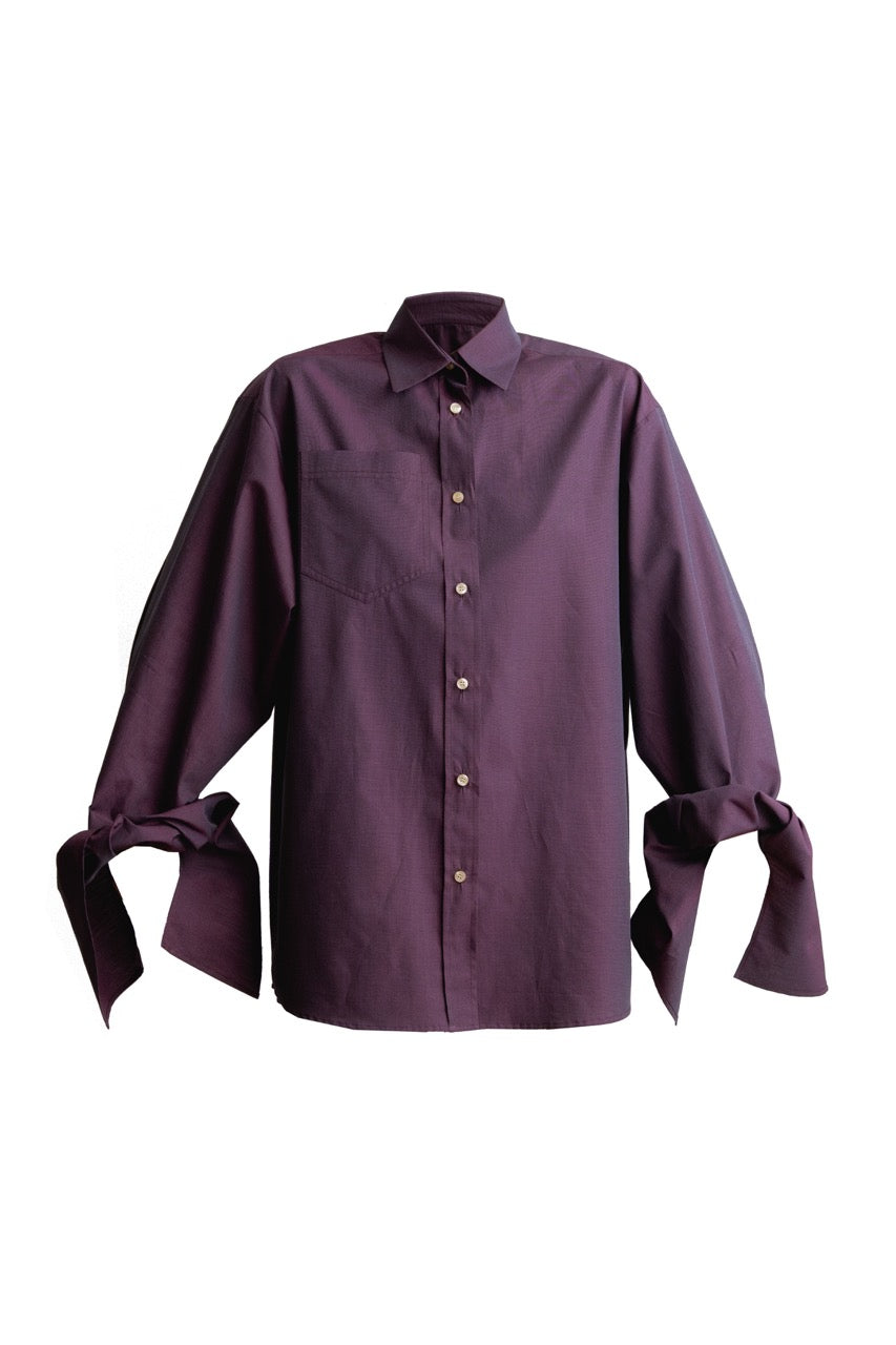 Bow Sleeve Shirt DAWN / linger