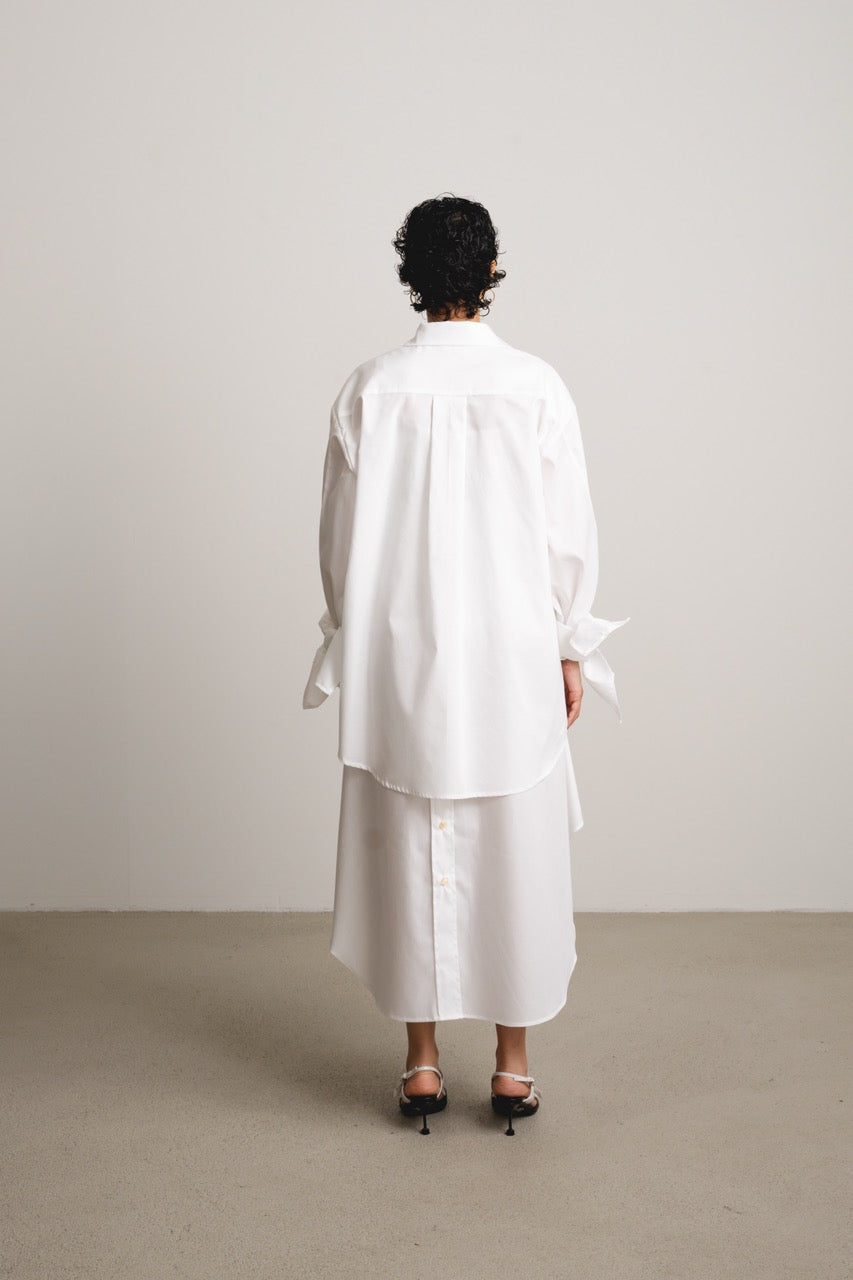 Bow Sleeve Shirt DAWN / holy paper