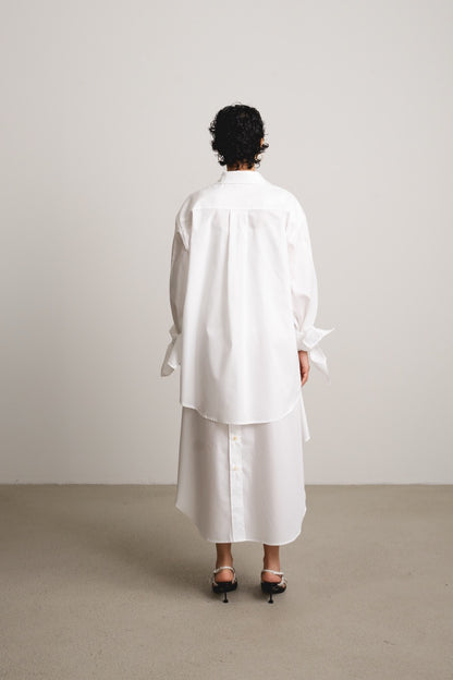 Bow Sleeve Shirt DAWN / holy paper