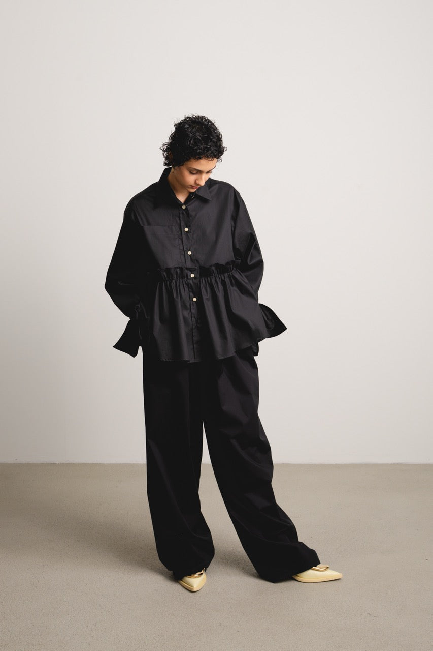 Ruffled Pants "KUSH" / eclipse