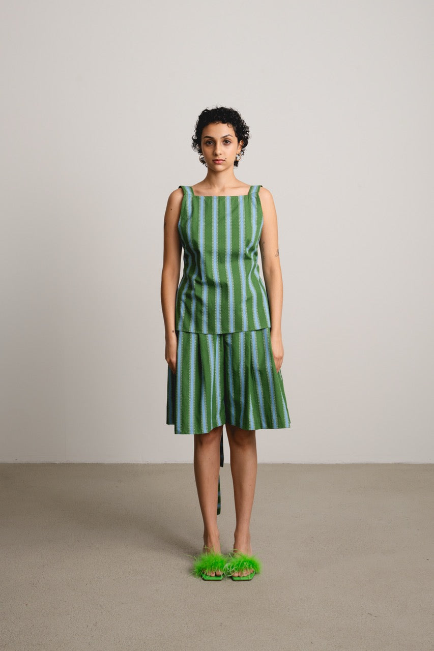 Apron Top long "BIKA" / music