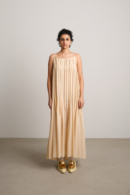 Plissee Dress PLIS / shell