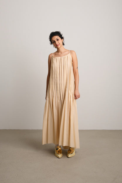 Plissee Dress PLIS / shell