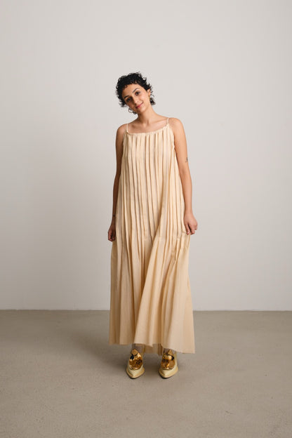 Plissee Dress PLIS / shell