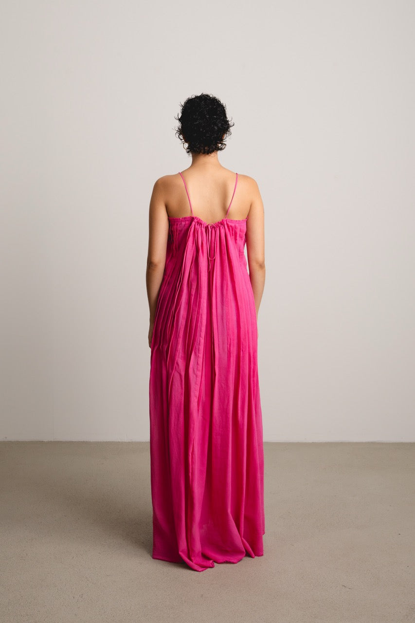 Plissee Dress PLIS / berry