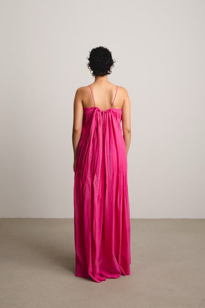 Plissee Dress PLIS / berry