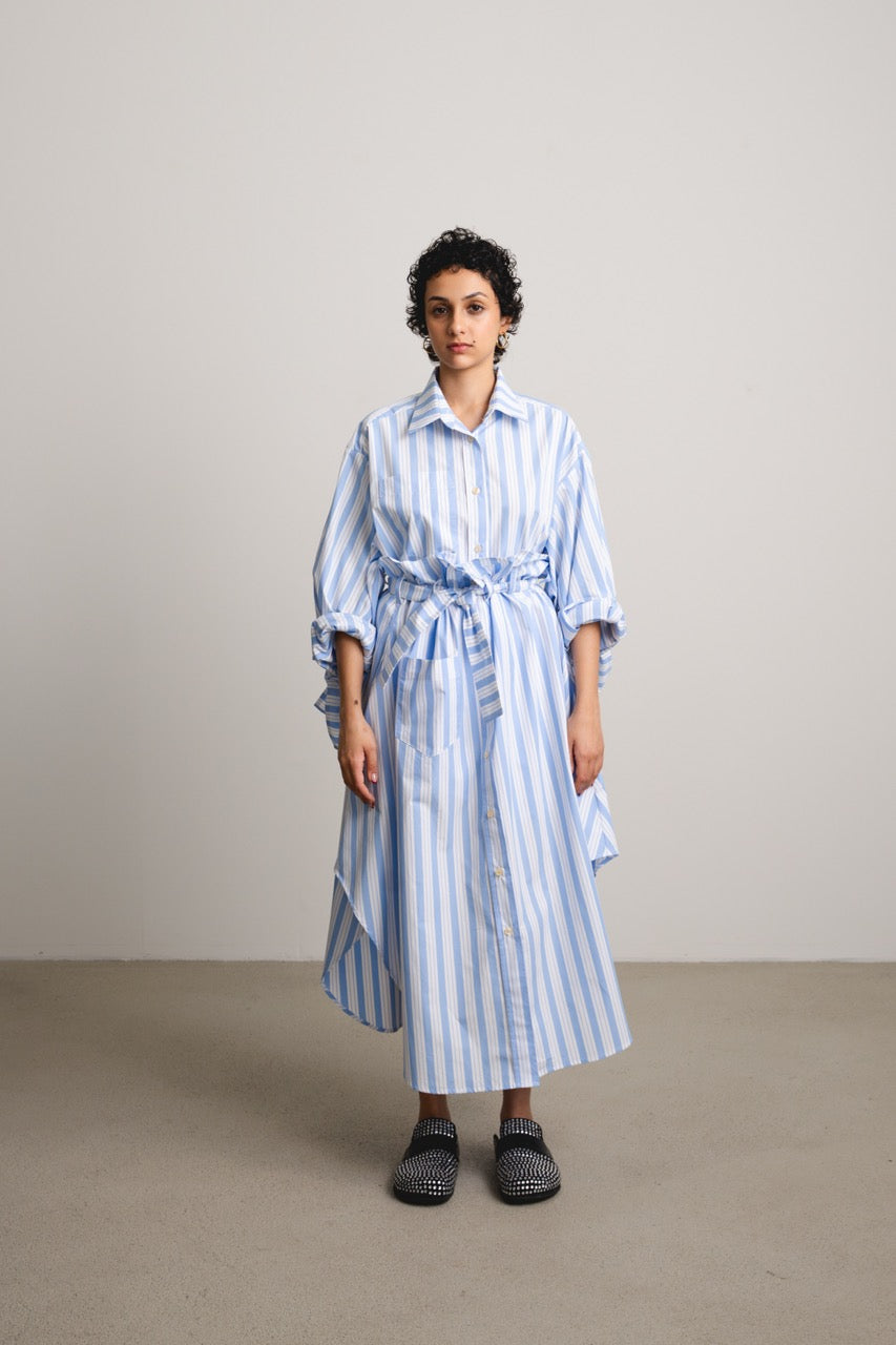 Bow Sleeve Crop Shirt DUSK / sunshade