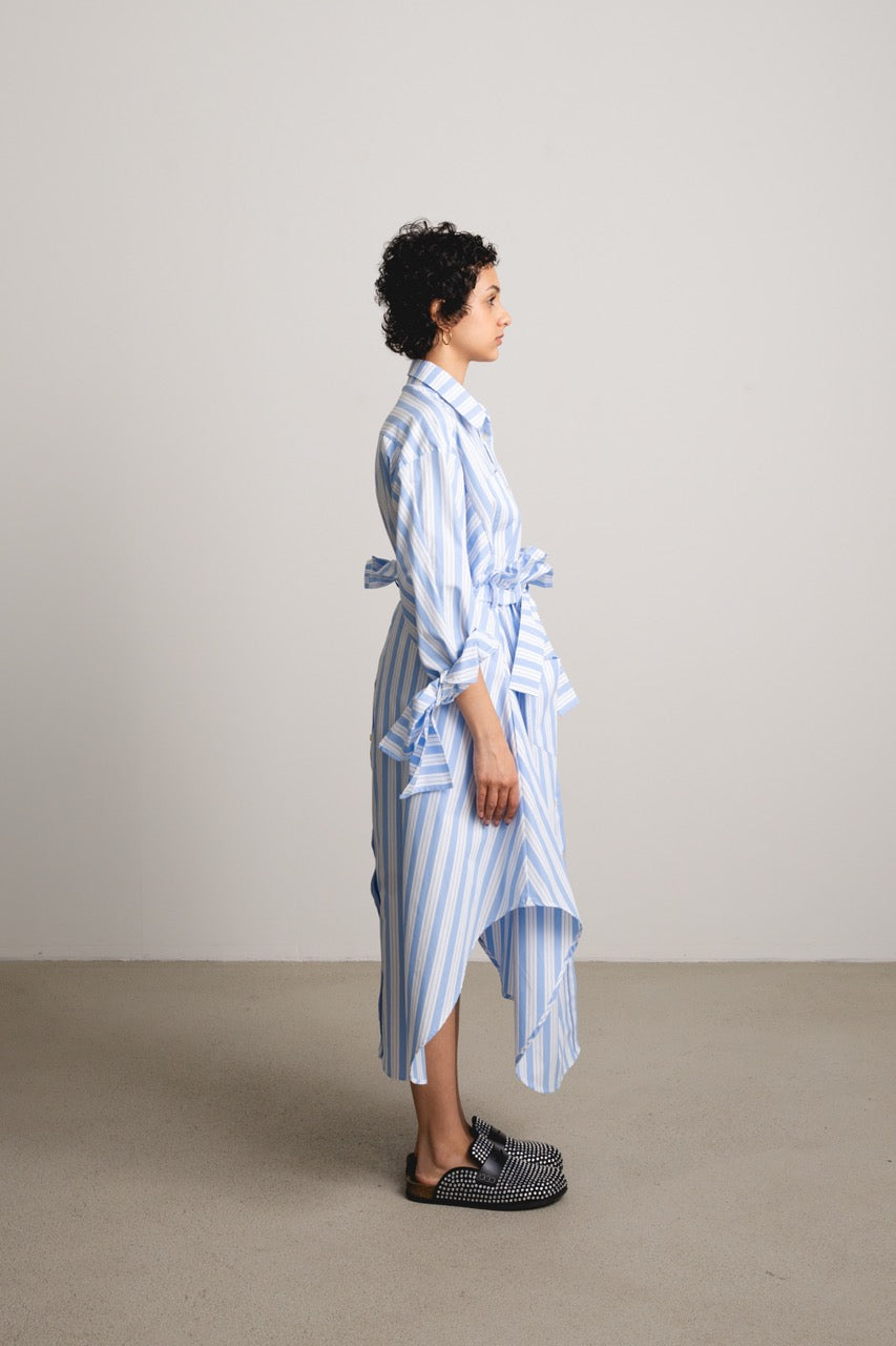 Bow Sleeve Crop Shirt DUSK / sunshade