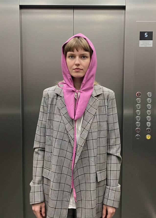 Puffy Headscarf GOLDA / orchid