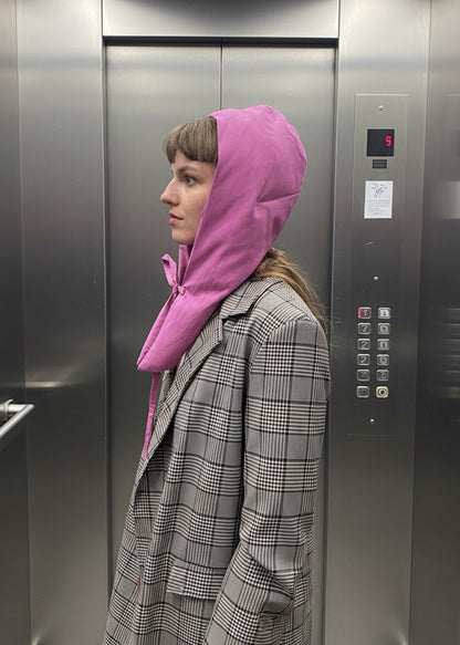 Puffy Headscarf GOLDA / orchid