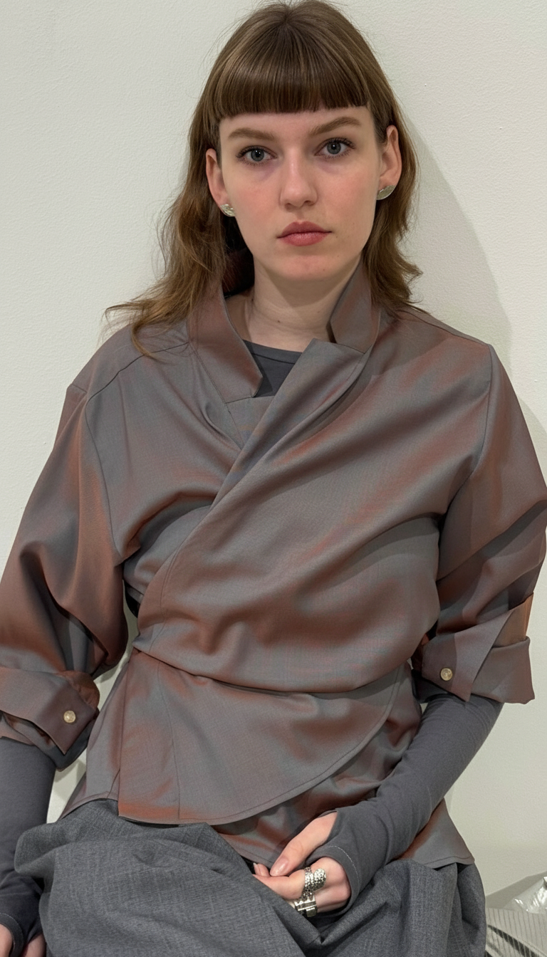 ANNA RIESS Stud Earrings / mouth/ finger/ heart