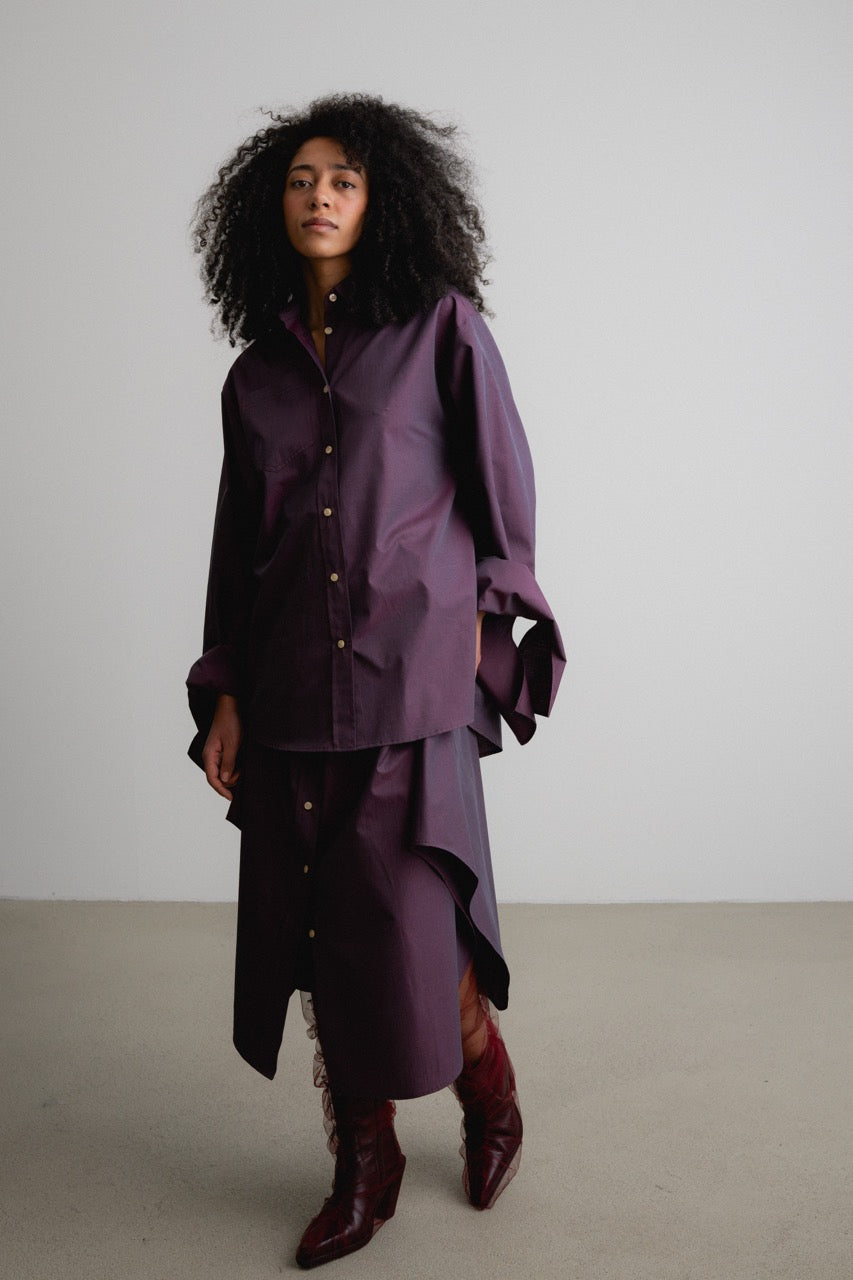 Bow Sleeve Shirt DAWN / linger