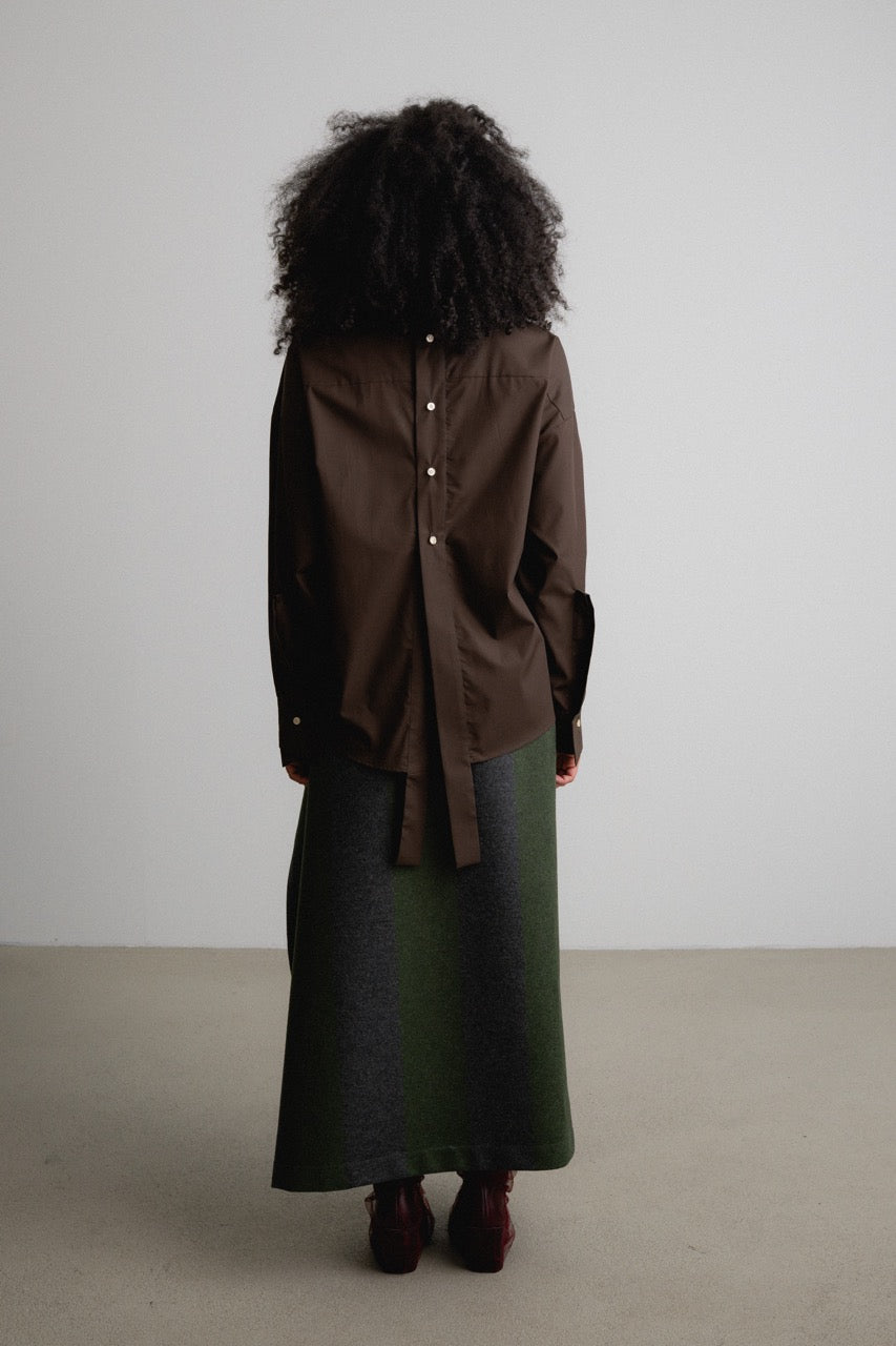 Buttoned Back Shirt BOBBY / root
