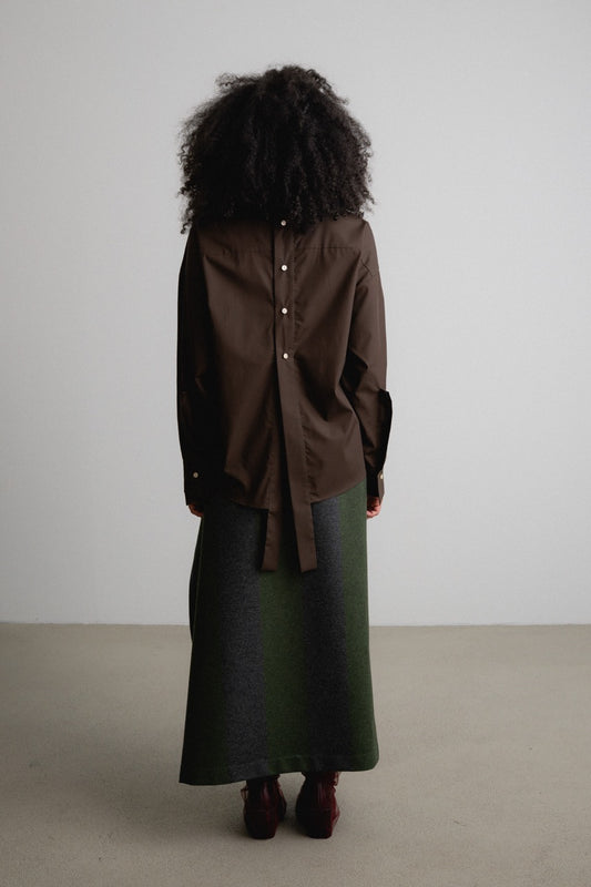 Buttoned Back Shirt BOBBY / root