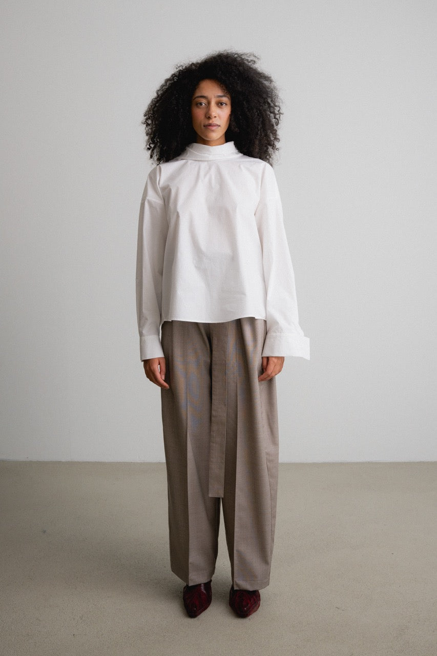 Buttoned Back Shirt BOBBY / paper