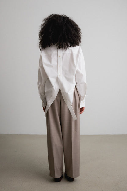 Buttoned Back Shirt BOBBY / paper