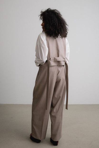 Ruffled Pants KUSH / bark