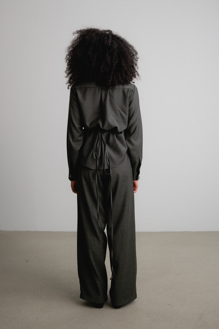 Wrap Top STORMA / iron
