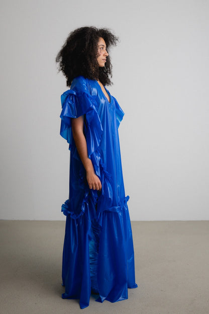 Poncho Dress REN / lightning