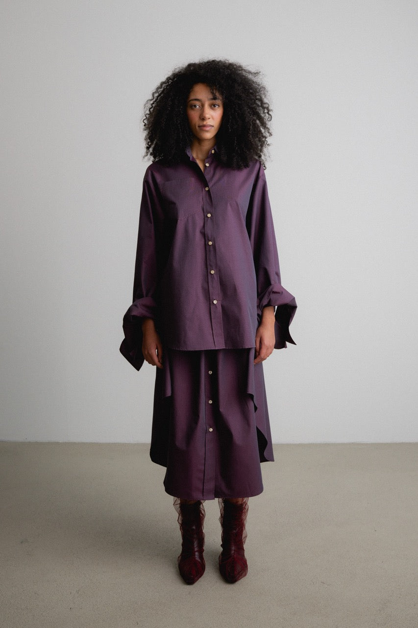 Bow Sleeve Shirt DAWN / linger