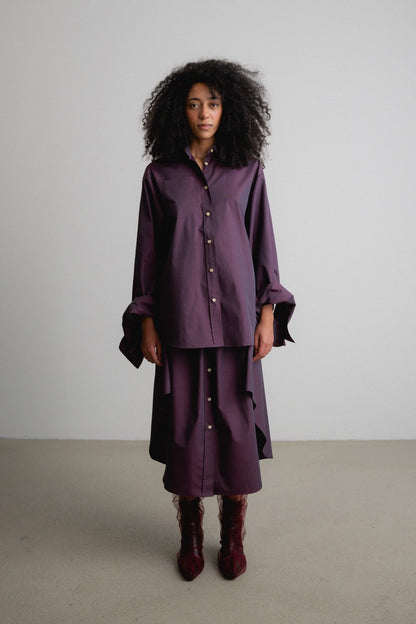 Bow Sleeve Shirt DAWN / linger