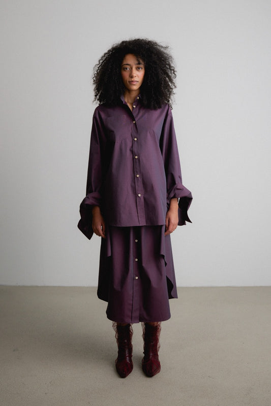 Bow Sleeve Shirt DAWN / linger