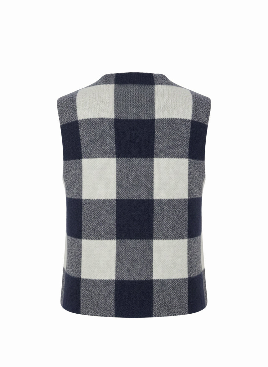 JWxStapf Vest KARLA KARO / nachtblau