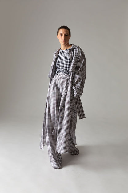 Trench Dress RAIN / flimmer vichy