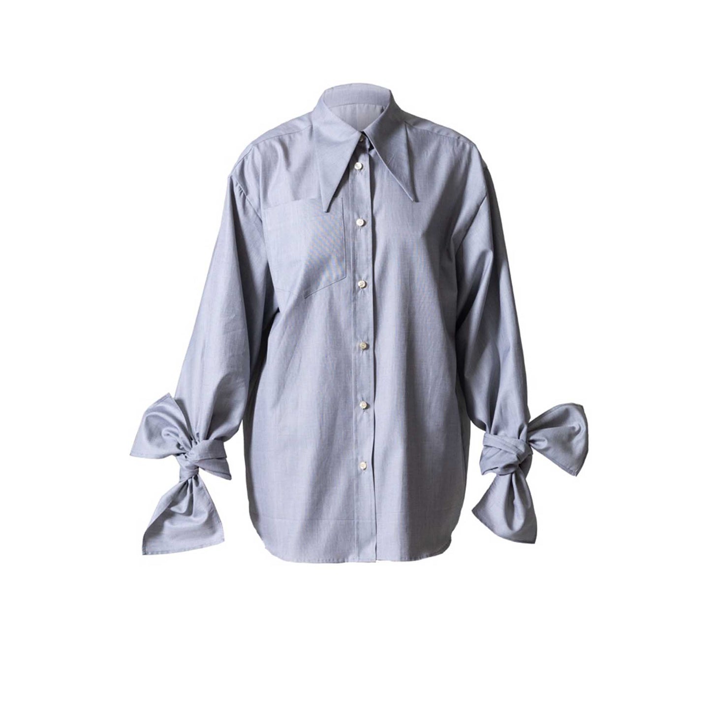 Bow Sleeve Shirt DAWN70 / concrete