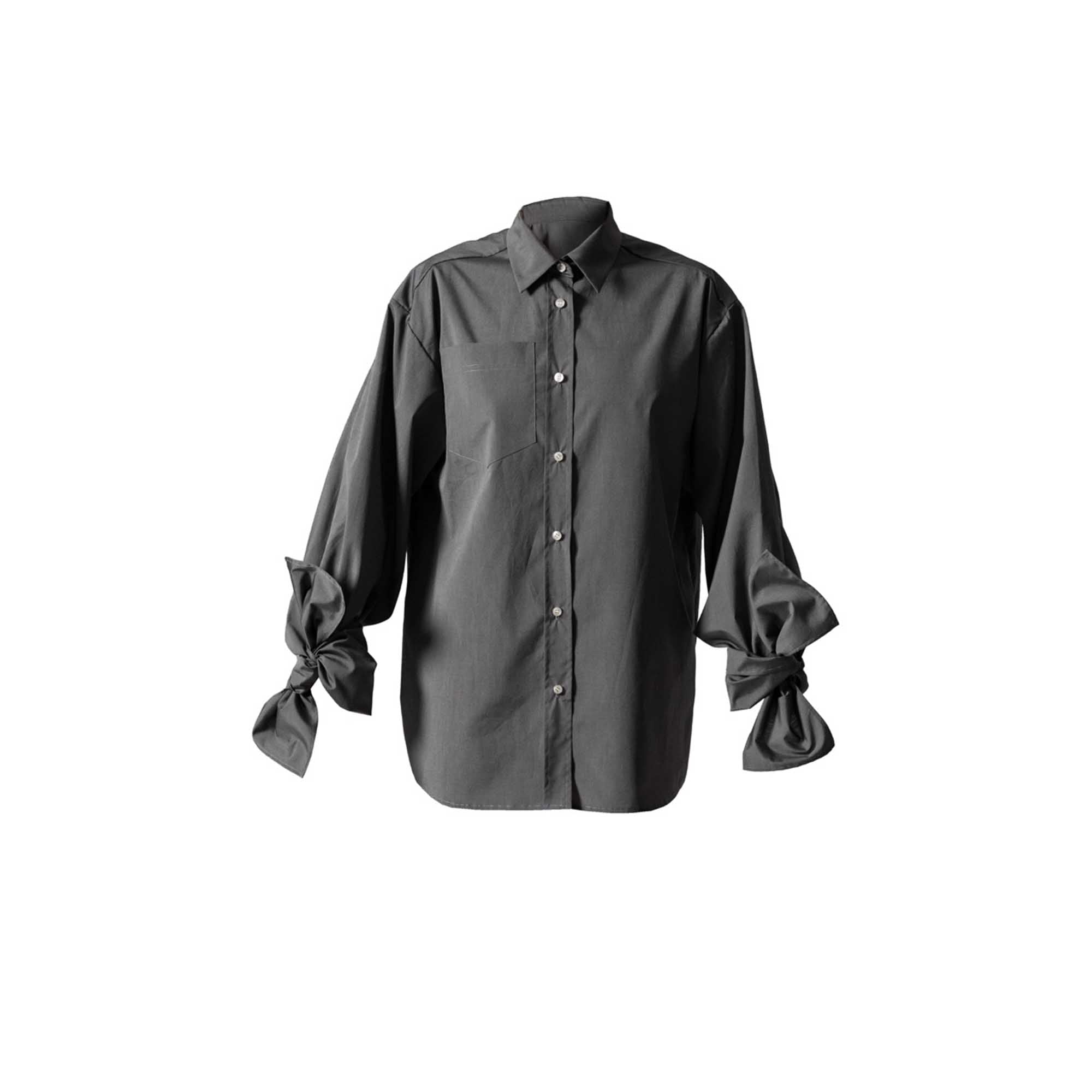 Bow Sleeve Shirt DAWN / graphite